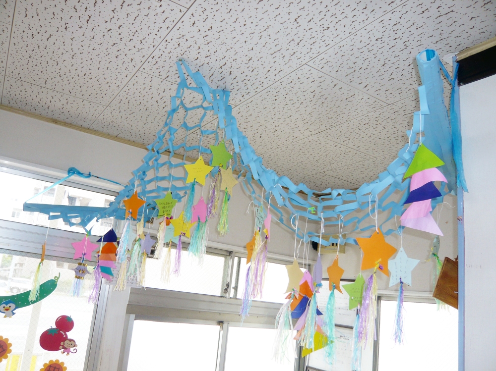 織姫さまと彦星が、会えますように…