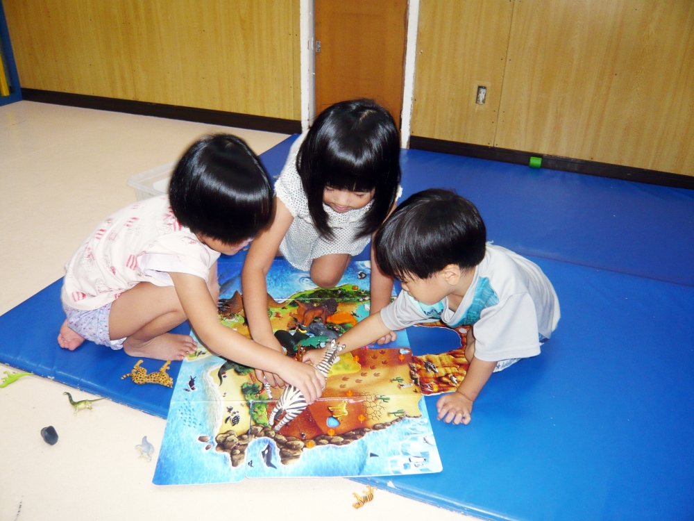 就寝前のひと時…