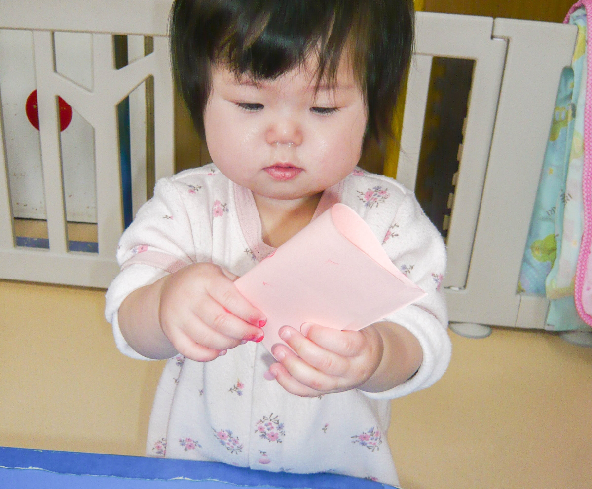 おひな様の製作活動です🎎