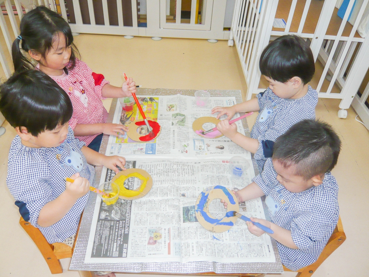 クリスマスの制作🎄⛄