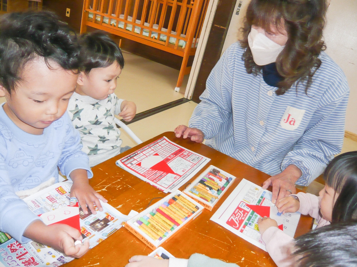 12月の制作・サンタさん来てくれるかな～🎅